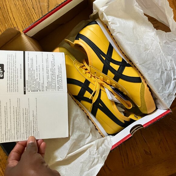 Mens size 5 Onitsuka Tiger Mexico 66 Yellow Kill Bill main image 5